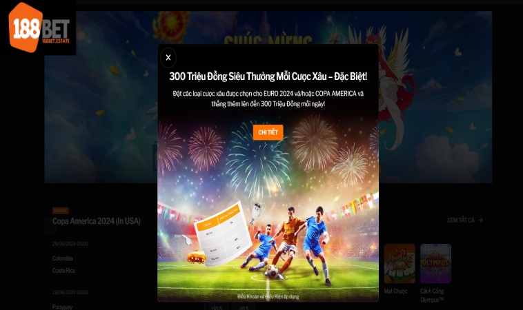 Giải đáp 188Bet hoạt động tại bao nhiêu quốc gia