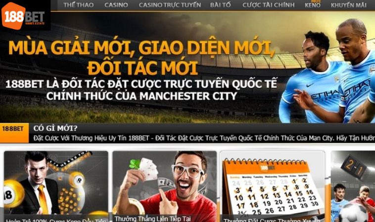 Thông tin trang thể thao Bet188